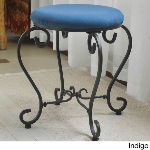 Cambridge Vanity Stool with Cushion