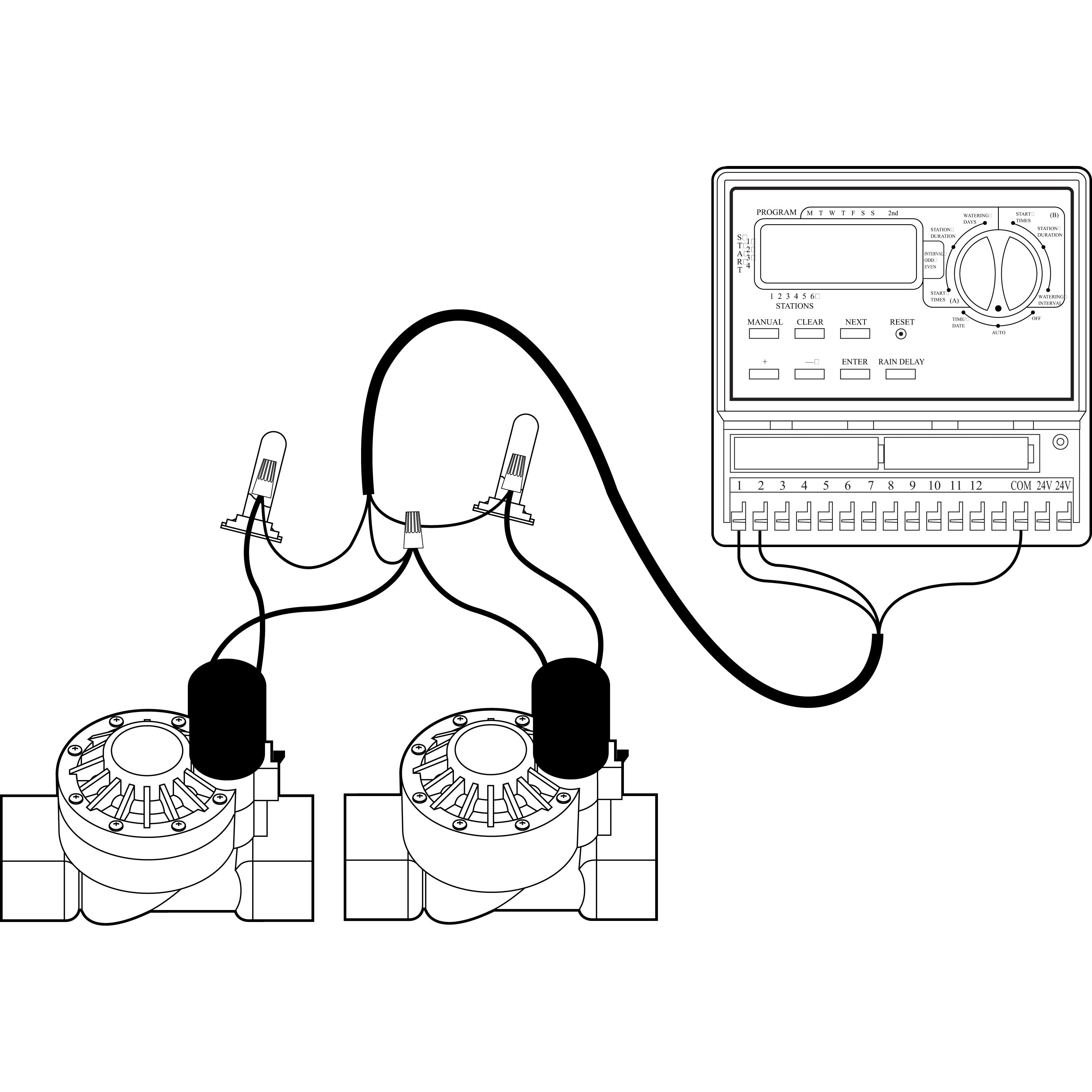 Orbit 24-Volt Valve Solenoid