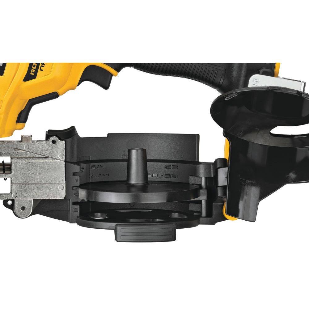 DEWALT DCN45RNB 20V MAX 15-Degree Cordless Roofing Nailer (Tool Only)