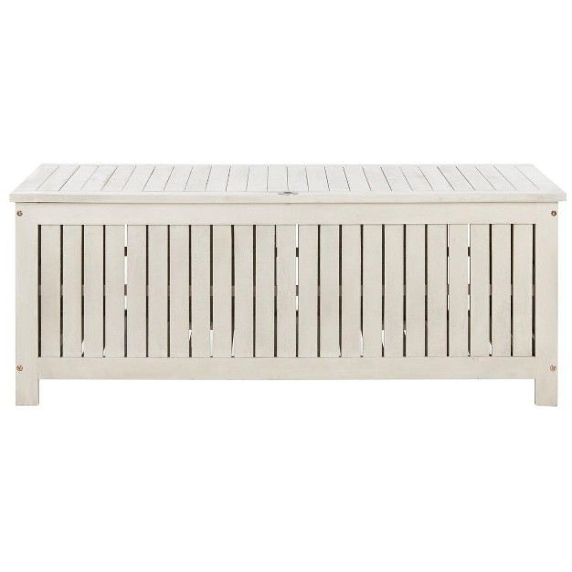 Abri 47 63 Inch L Outdoor Cushion Deck Box Safavieh