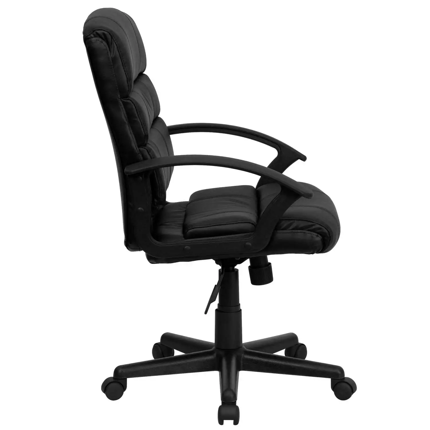 Black Leather Office Chair