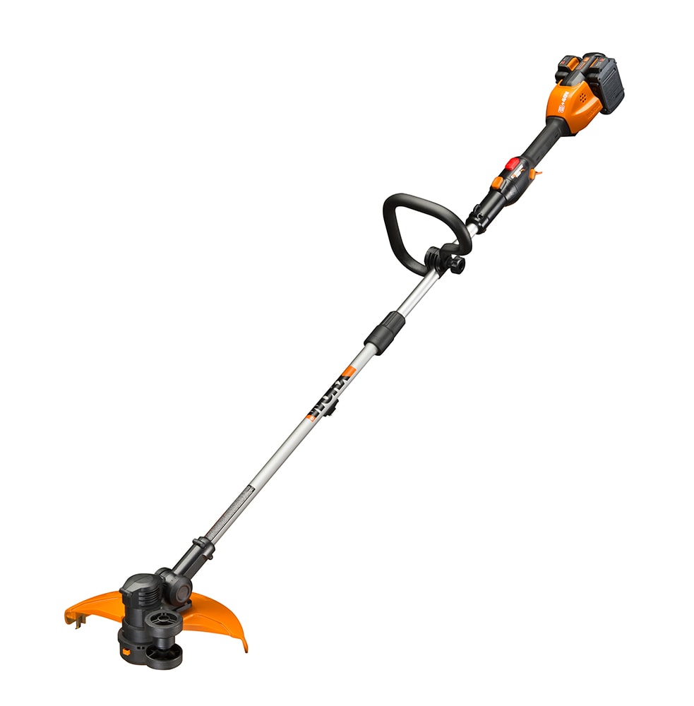 WORX WG184 Power Share POWER SHARE 40-volt Max 13-in Straight Cordless String Trimmer Edger Capable (Battery Included)