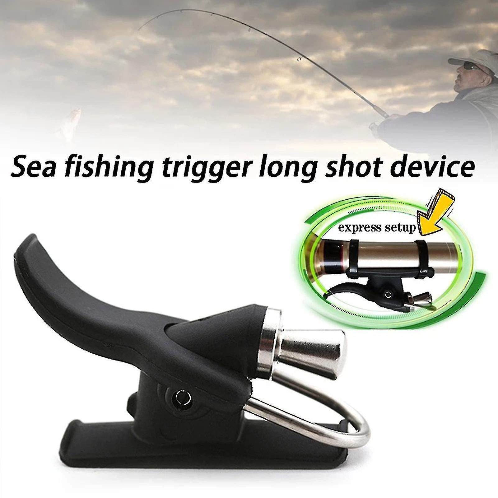 Non-deformed Thumb Clamp Simple Installation Lightweight Sea Fishing Long Shot Handle Angling Equipment