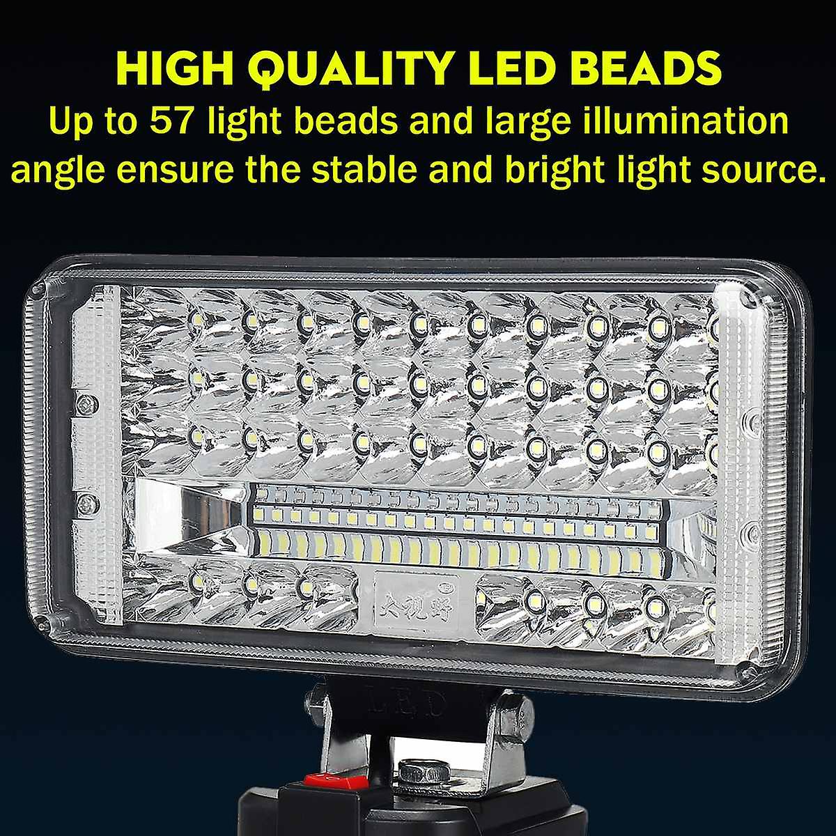 18v Led Lamp Work Light Flashlight Bl1430 Bl1830 Usb Outdoor Lighting Work Lamp Camping Lighting  For Makita 18v Lithium Battery