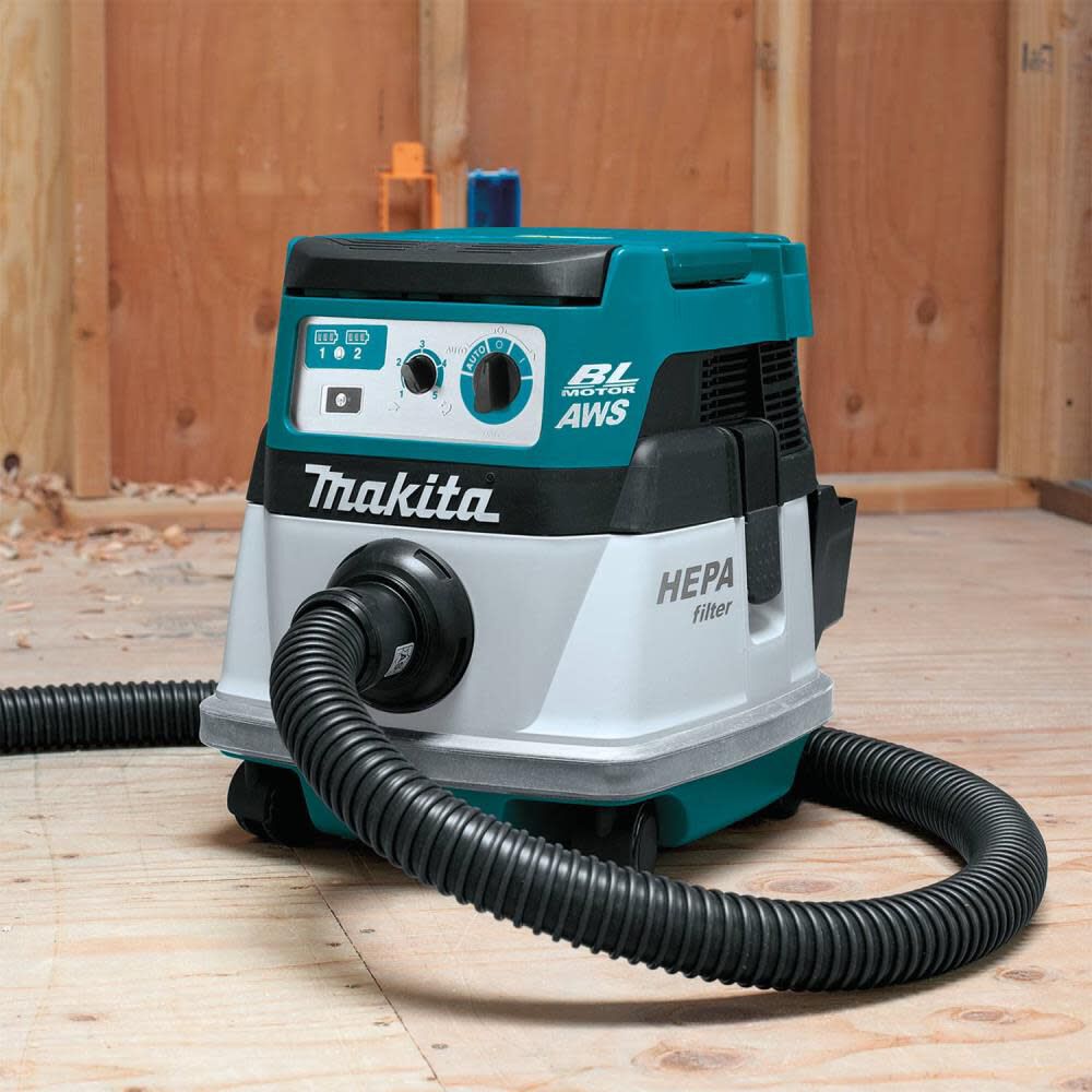 Makita 36V 18V X2 LXT 2.1 Gallon HEPA Dry Dust Extractor/Vacuum AWS Bare Tool XCV22ZU from Makita