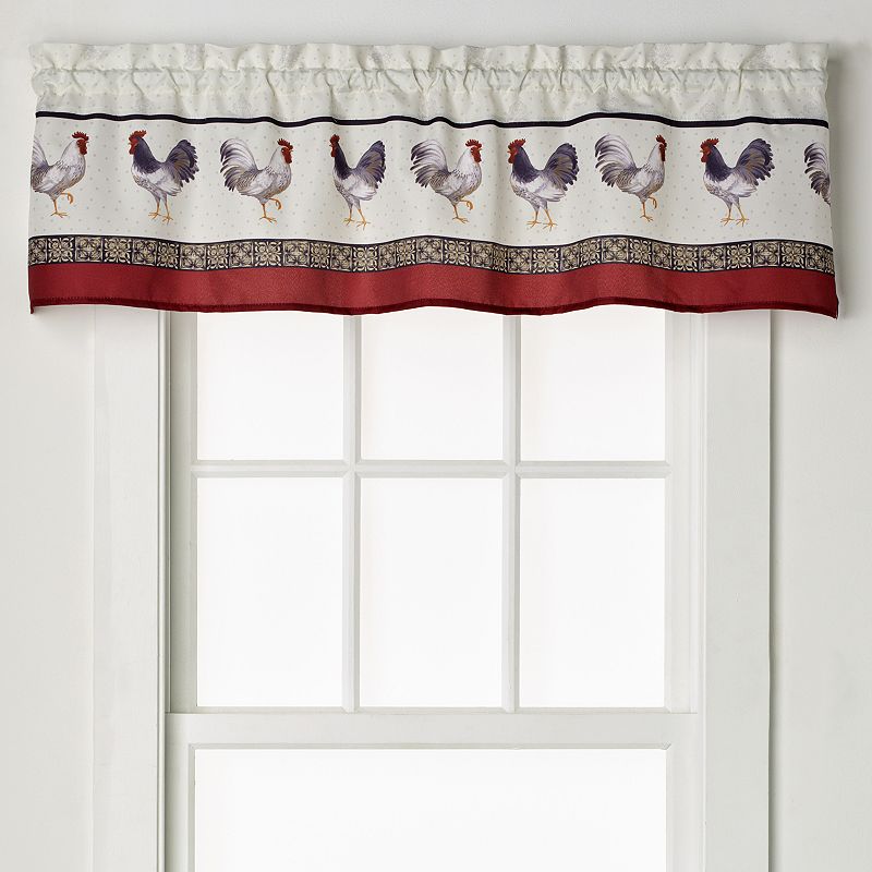 Saturday Knight， Ltd. French Country Tier Curtain Pair