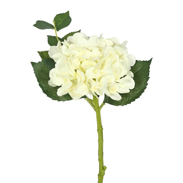 Artificial pk 3 Short Stem Hydrangea 15 quot Cream Vickerman