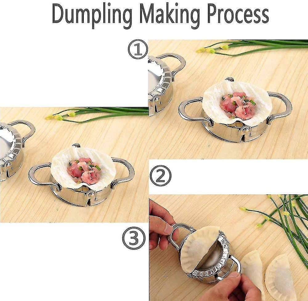 Stainless Steel Ravioli Dumpling Maker， 2pcs New Dumpling Machine