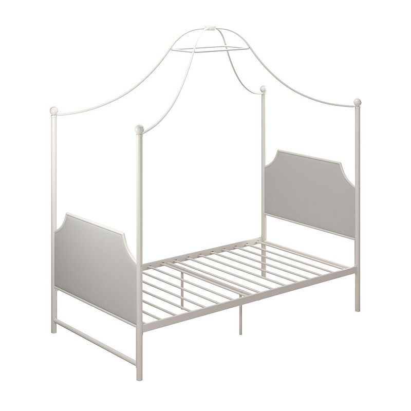 Little Seeds Monarch Hill Clementine Canopy Bed and Twin-Size Frame