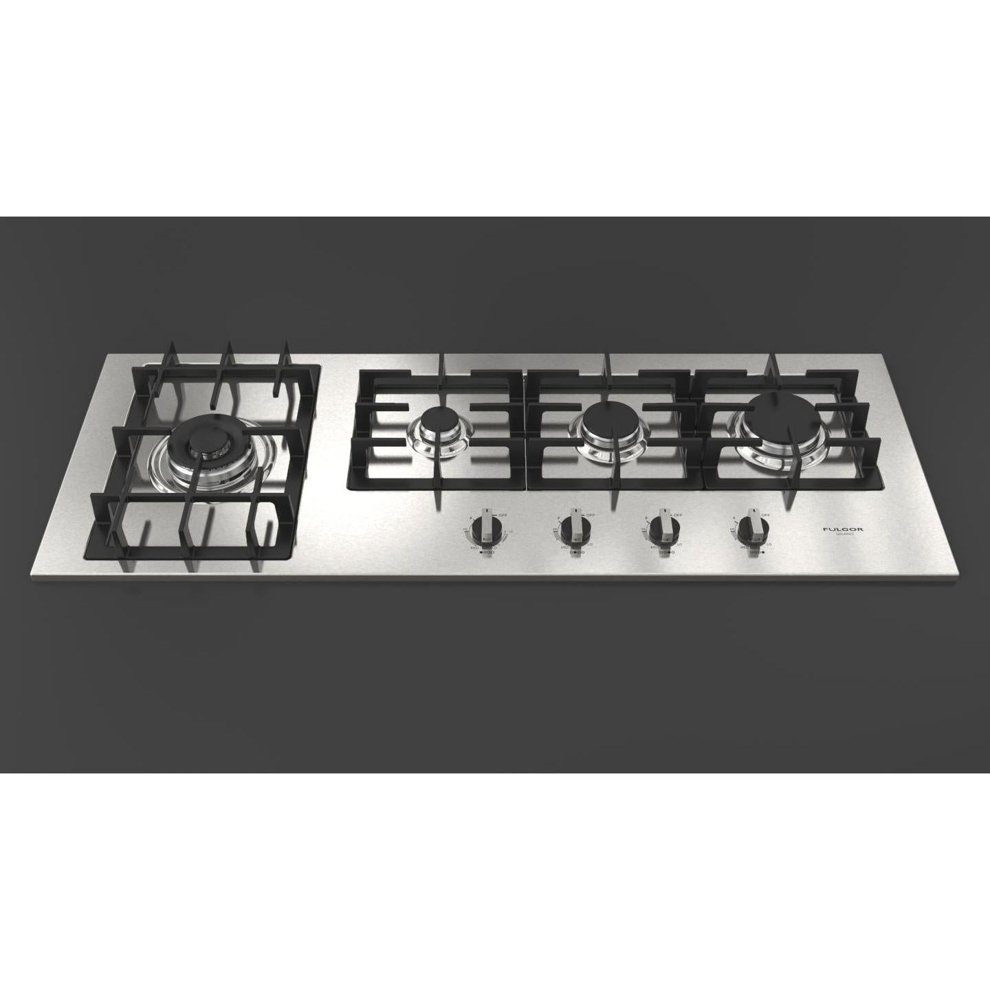 Fulgor Milano 44-inch Built-in Gas Cooktop with 4 Burners F4GK42S1