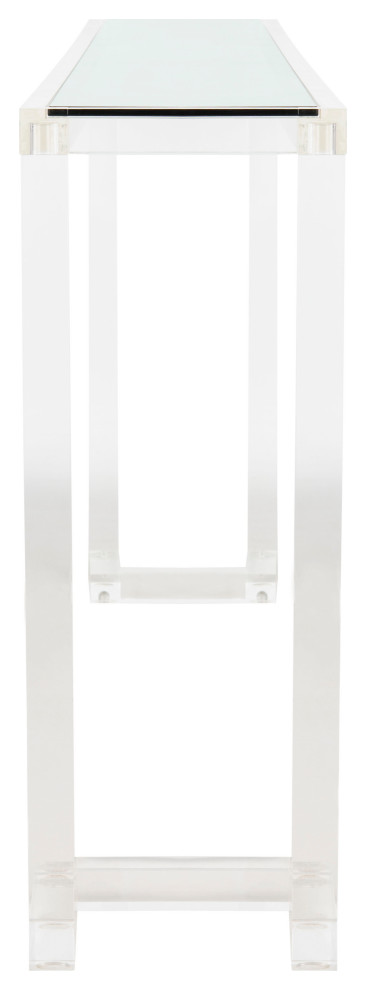 Safavieh Couture Benji Acrylic Console Table   Contemporary   Console Tables   by Safavieh  Houzz