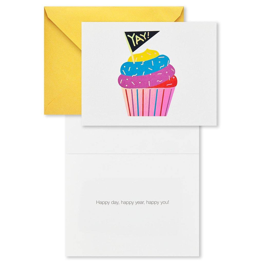 Hallmark  Colorful Assorted Birthday Cards With Pouch and Pen, Pack of 10