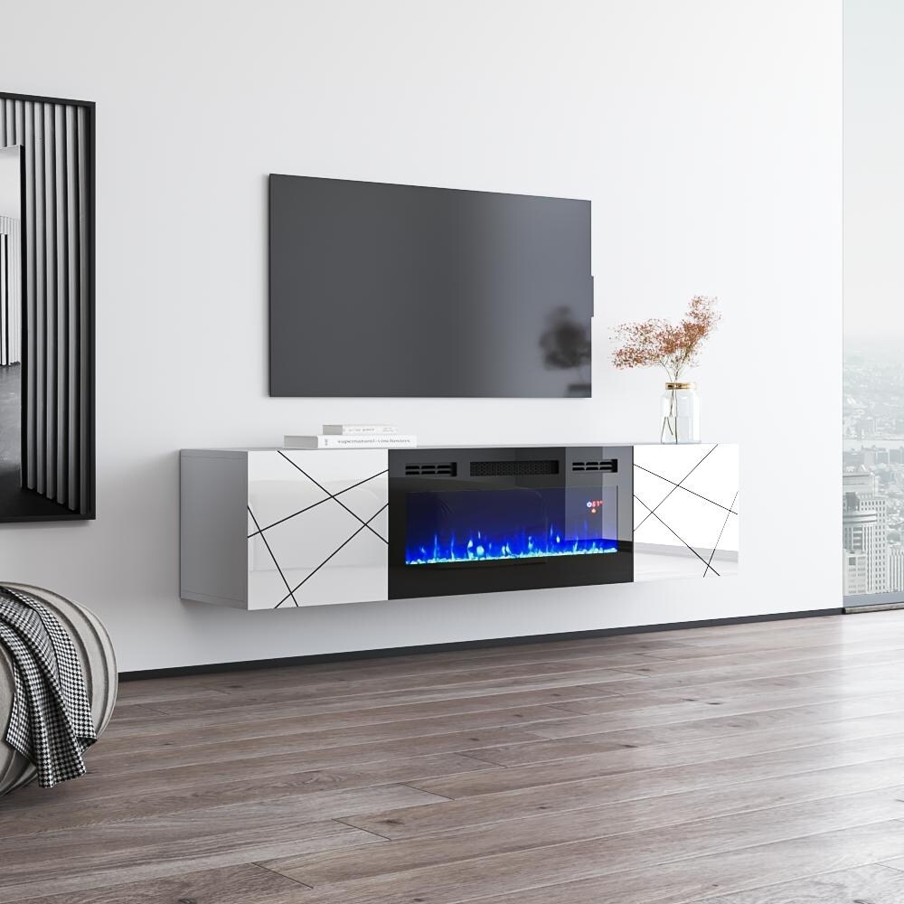 London BL EF Electric Fireplace 63\