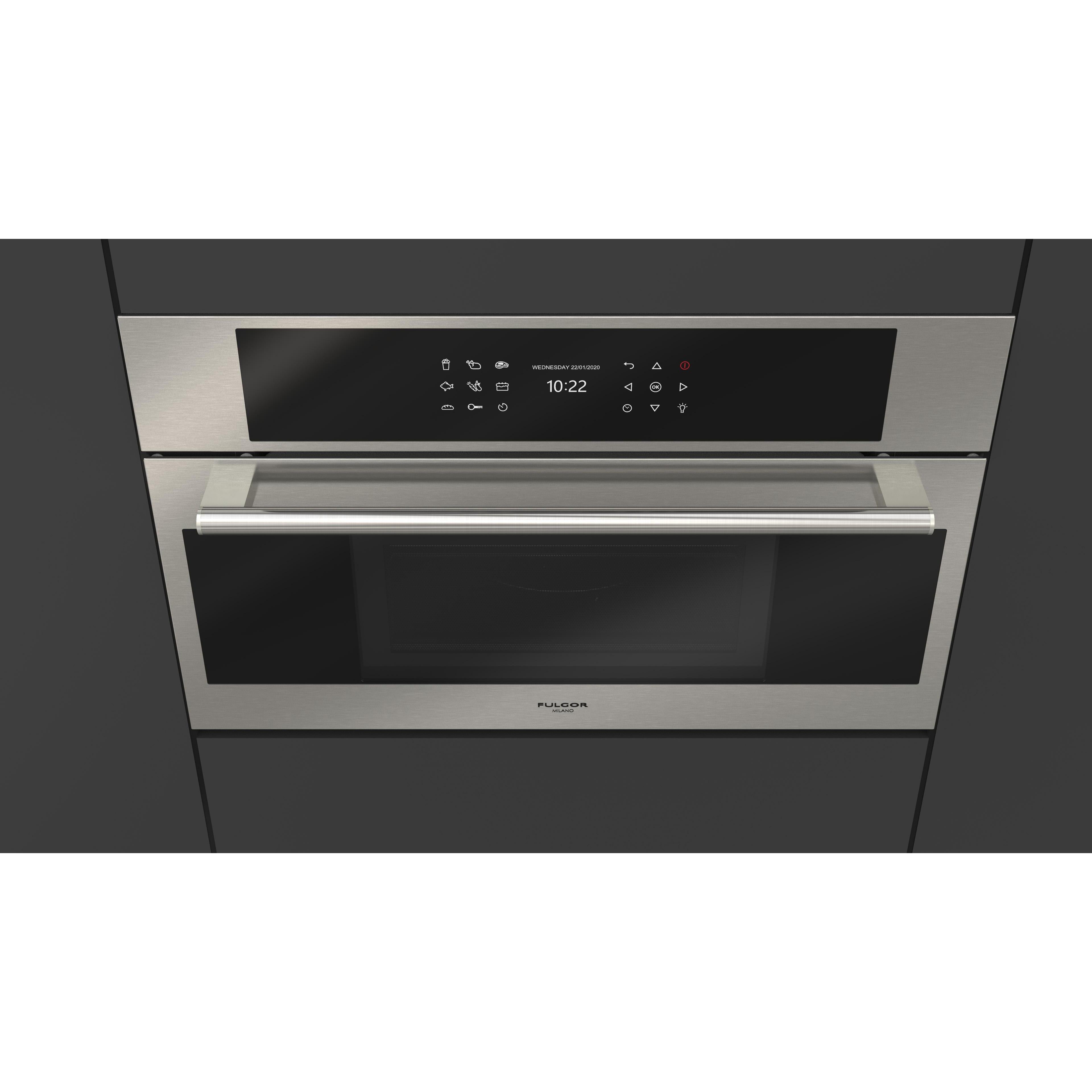 Fulgor Milano 30-inch, 1.2 cu.ft. Built-in Speed Oven with True Convection Technology F7DSPD30S1