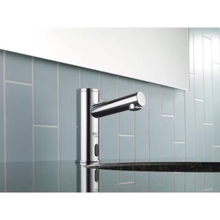 Delta Battery-Powered Touchless Single Hole Bathroom Faucet in Chrome DEMD-311LF