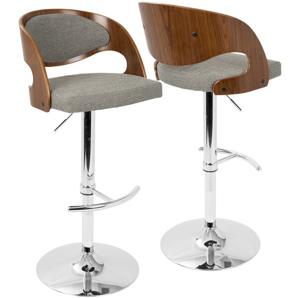 Carson Carrington Visby Adjustable Bar Stool (Set of 2)