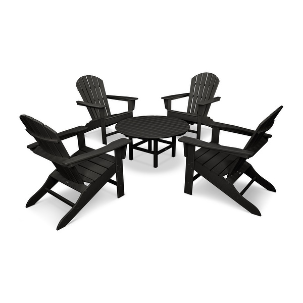 POLYWOOD South Beach 5Piece Conversation Group