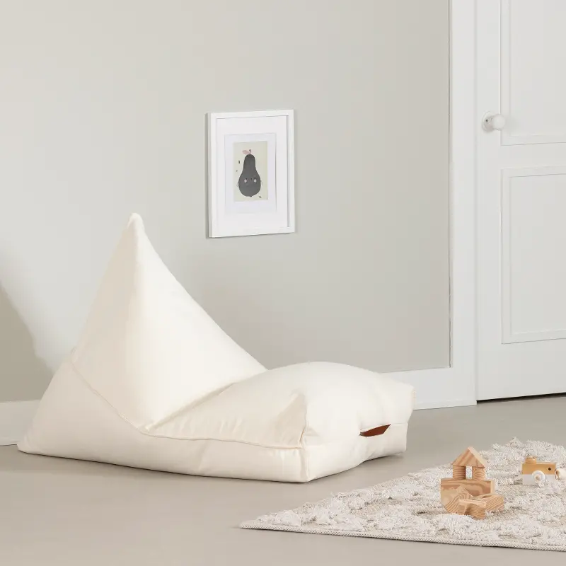 Sweedi Beige Bean Bag Chair