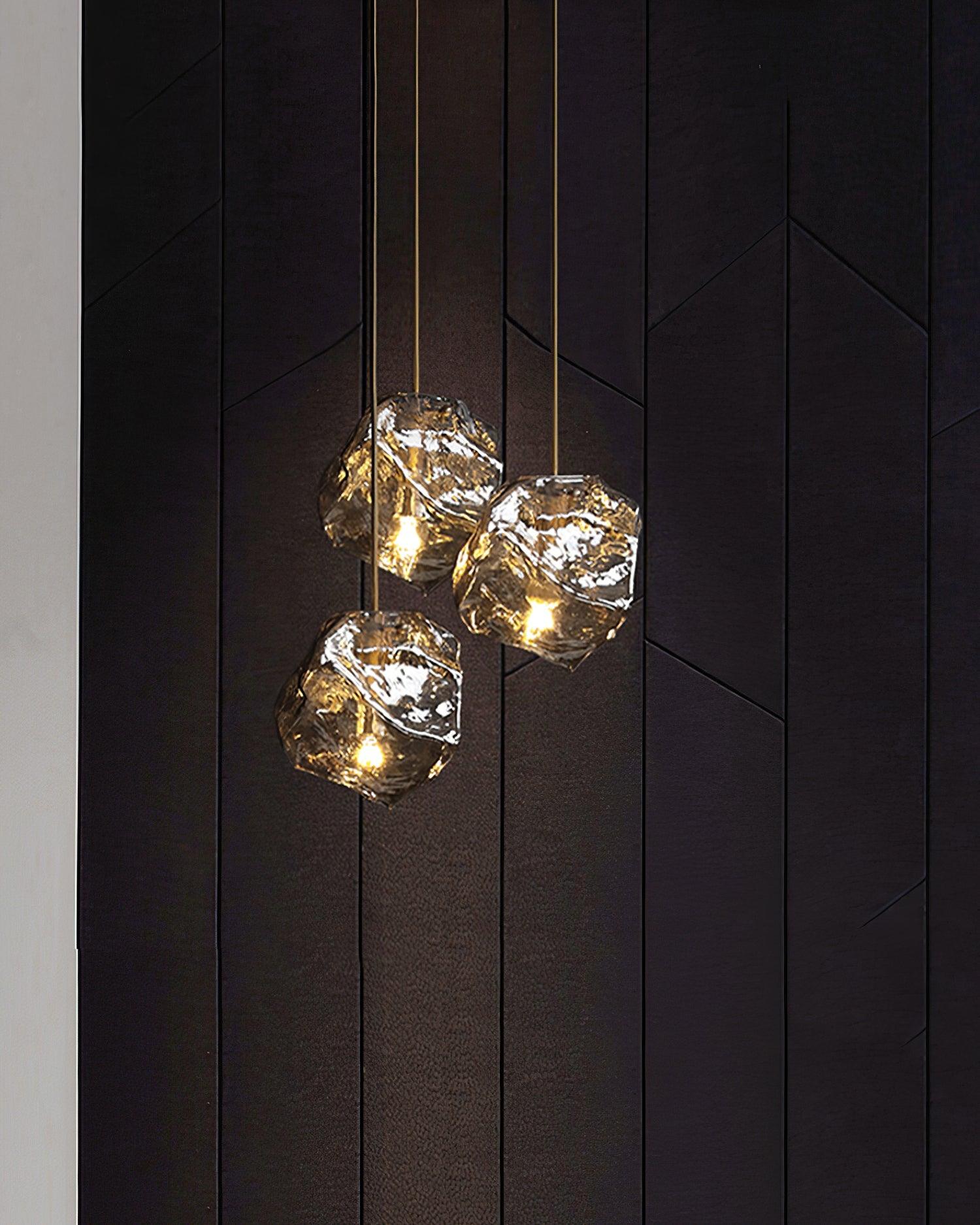 Illyria Ice Glass Pendant Lamp