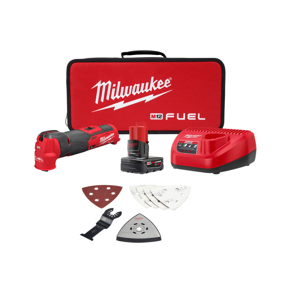 Milwaukee M12 FUELOscillating Multi-Tool Kit 2526-21XC from Milwaukee