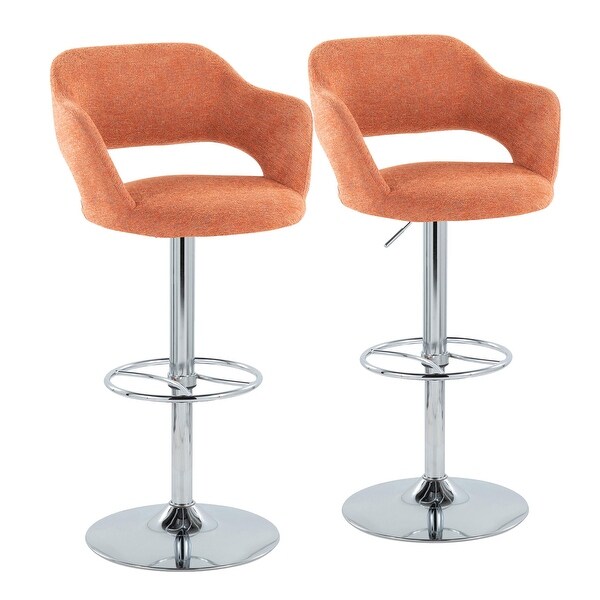 Carson Carrington Vallen Adjustable Bar Stool (Set of 2)