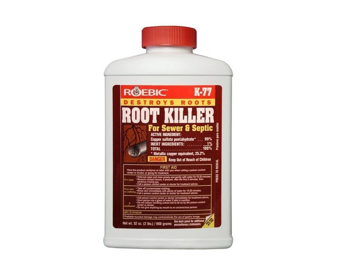 Roebic 2 lbs Sewer and Septic Root Killer K77 K772LB12