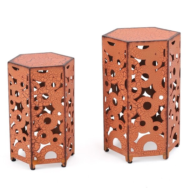 SELVA ACCENT TABLE end table side table set of 2