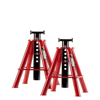 SUNEX TOOLS 10-Ton Medium Height Pin Type Jack Stands (Pair) 1310