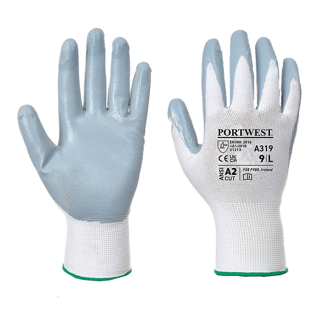 Portwest a319 flexo grip nitrile gloves