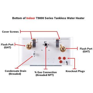 Bosch Greentherm T9900i SE 199 - 11.2 GPM Residential Natural Gas or Liquid Propane High Efficiency Gas Tankless Water Heater 7736503732