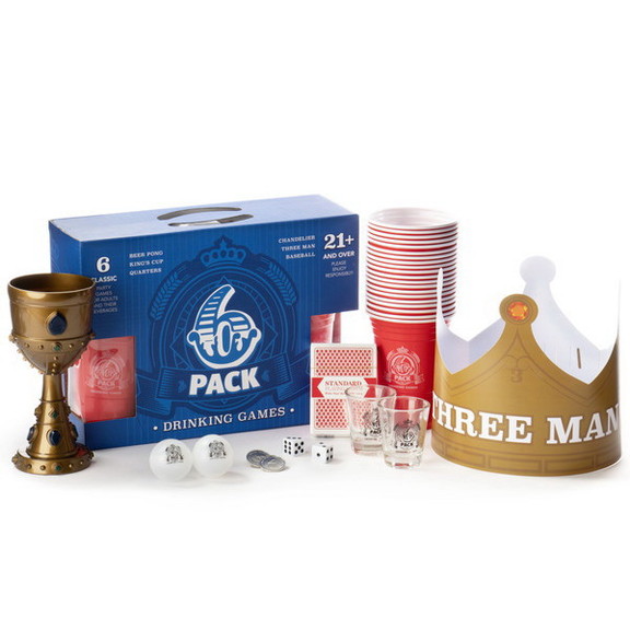 Brybelly GGAM 2201 The 6 Pack Drinking Games