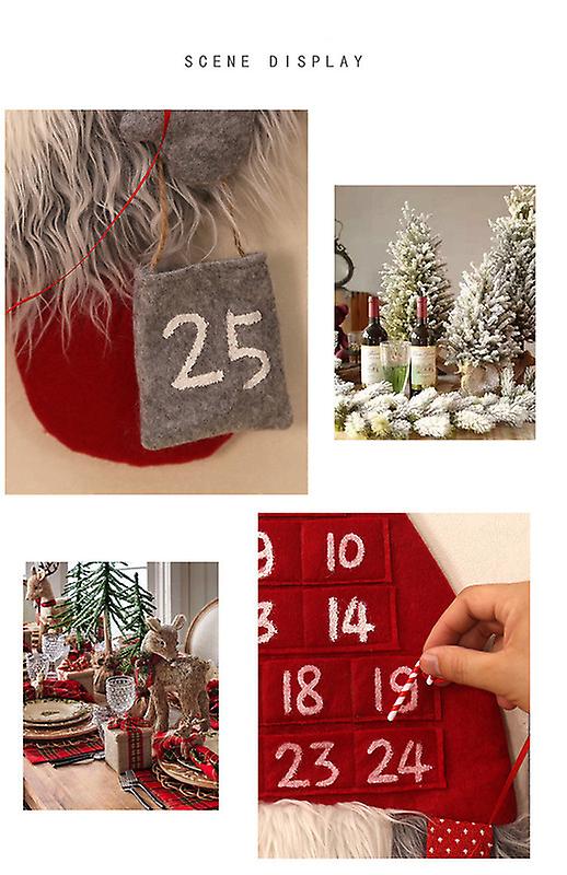 Non Woven Fabric Simulation Wool Creative Forest Person Wall Calendar