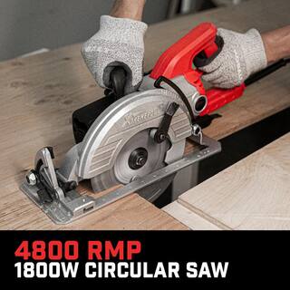 XtremepowerUS 1800-Watt 7-14 in. Circular Saw Cut Off Saw Cutter Adjustable Cutting Depth 47522-H