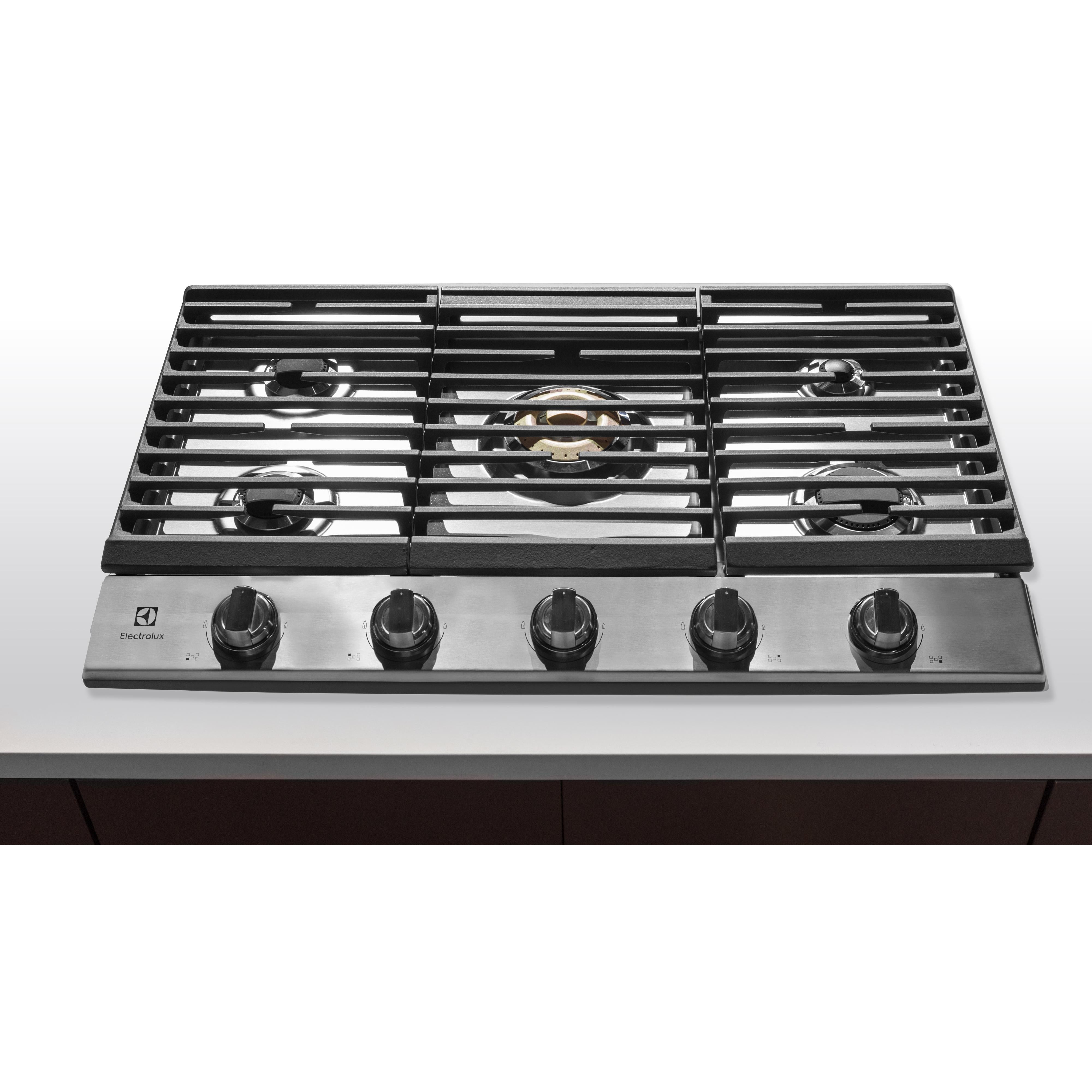 Electrolux 36-inch Built-In Gas Cooktop ECCG3668AS