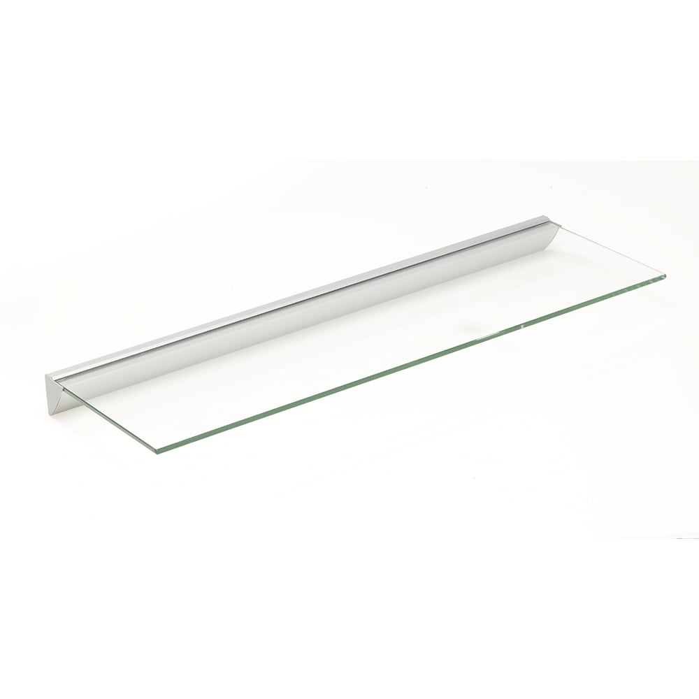 Essentials 8x24 Clear Glass Shelf Kit