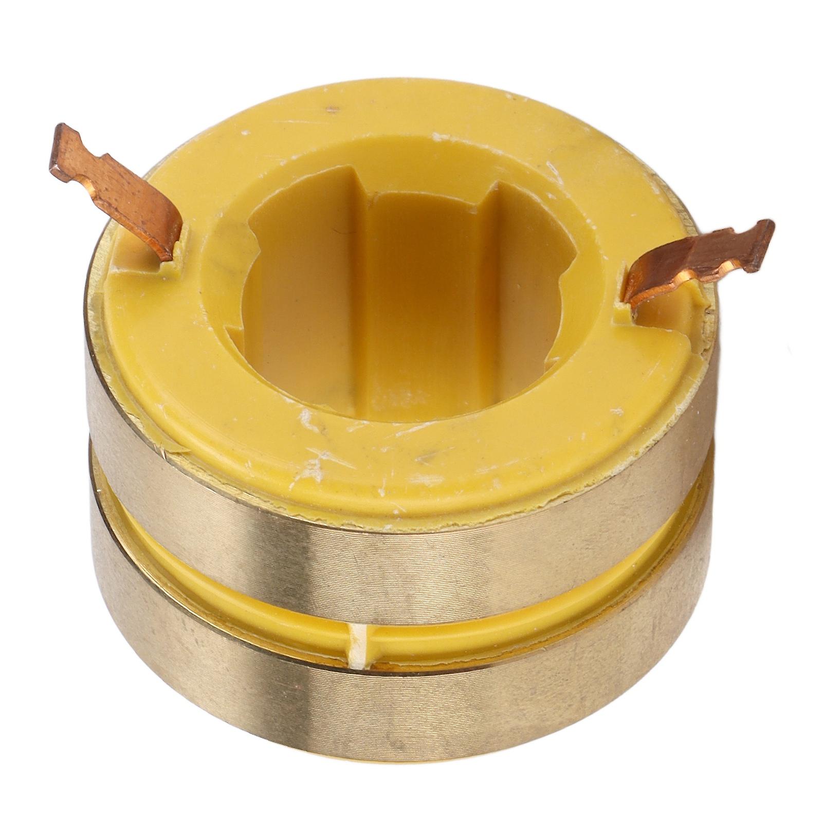 Slip Ring Brass Conductive Collector 2 Way 22mm Id 38mm Od For 168f Gasoline Generator