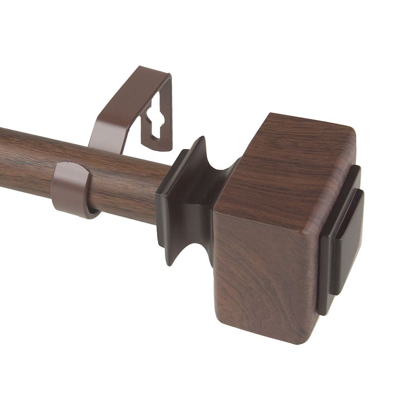 Rod Desyne 1 Willis Faux Wood Curtain Rod