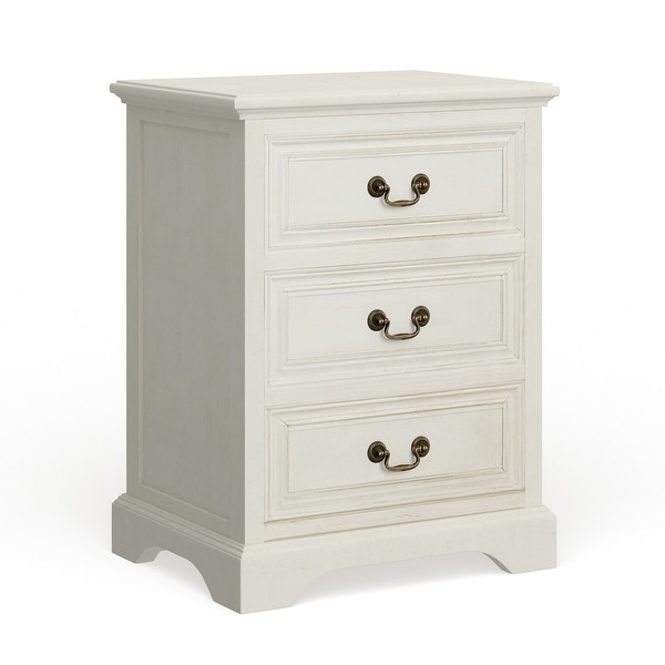 Cream Wood Traditional Cabinet 25 x 17 x 14 - 17 x 14 x 25