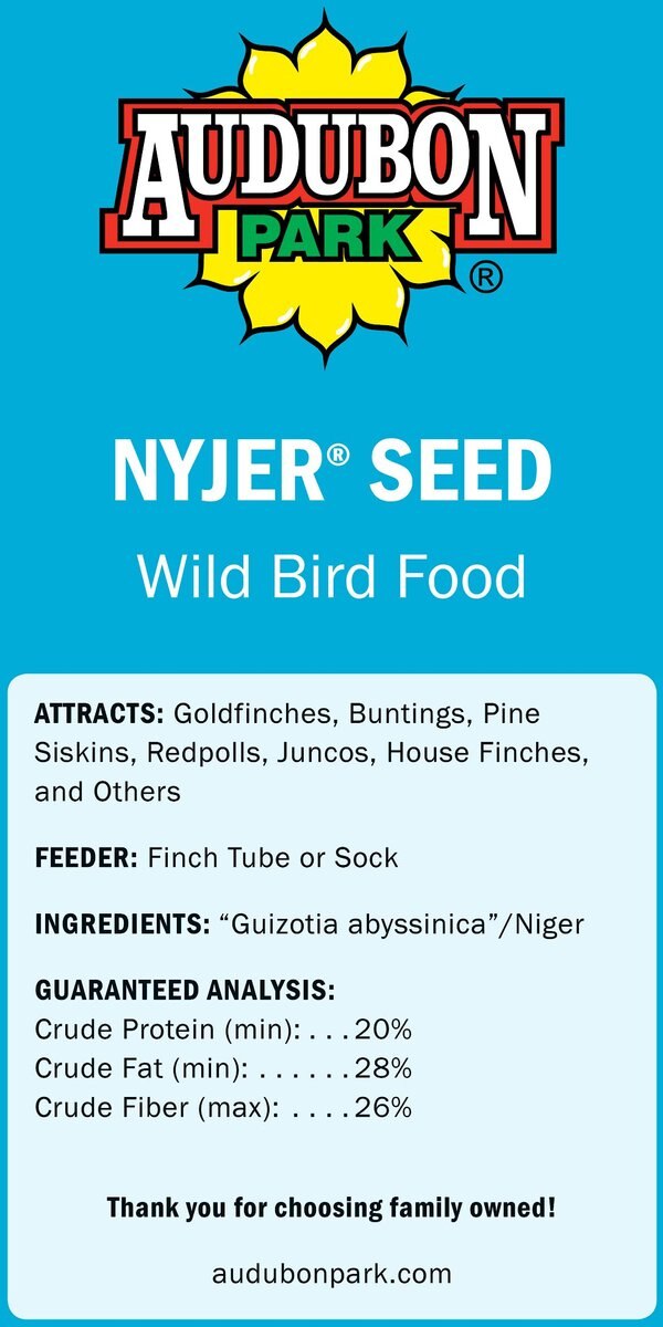 Audubon Park Nyjer Seed Wild Bird Food