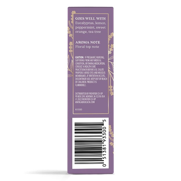 Lavender Essential Oil Single Aura Cacia