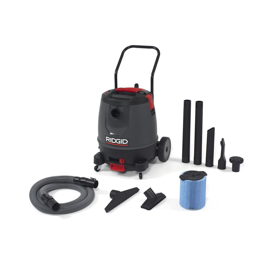 Ridgid 16 Gallon Motor-On-Bottom Wet/Dry Vac 50338 from Ridgid