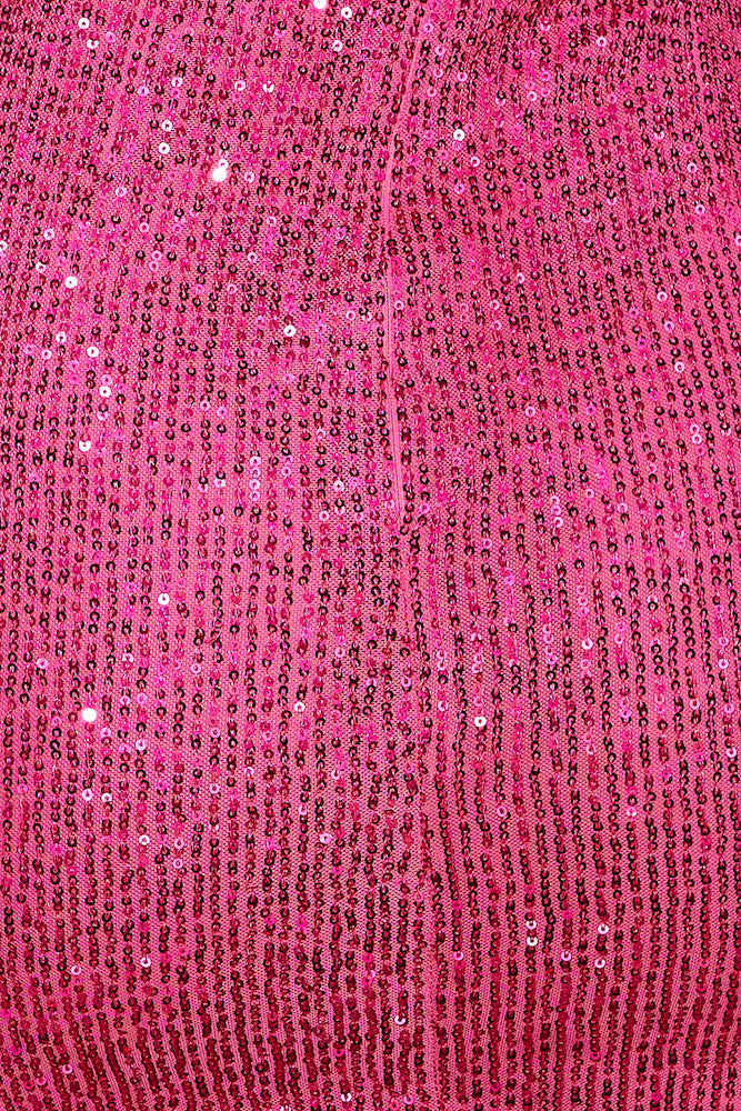 Sprinkle Of Magic Dress HOT PINK