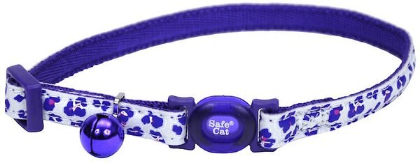 Safe Cat Glow In The Dark Adjustable Breakaway Cat Collar