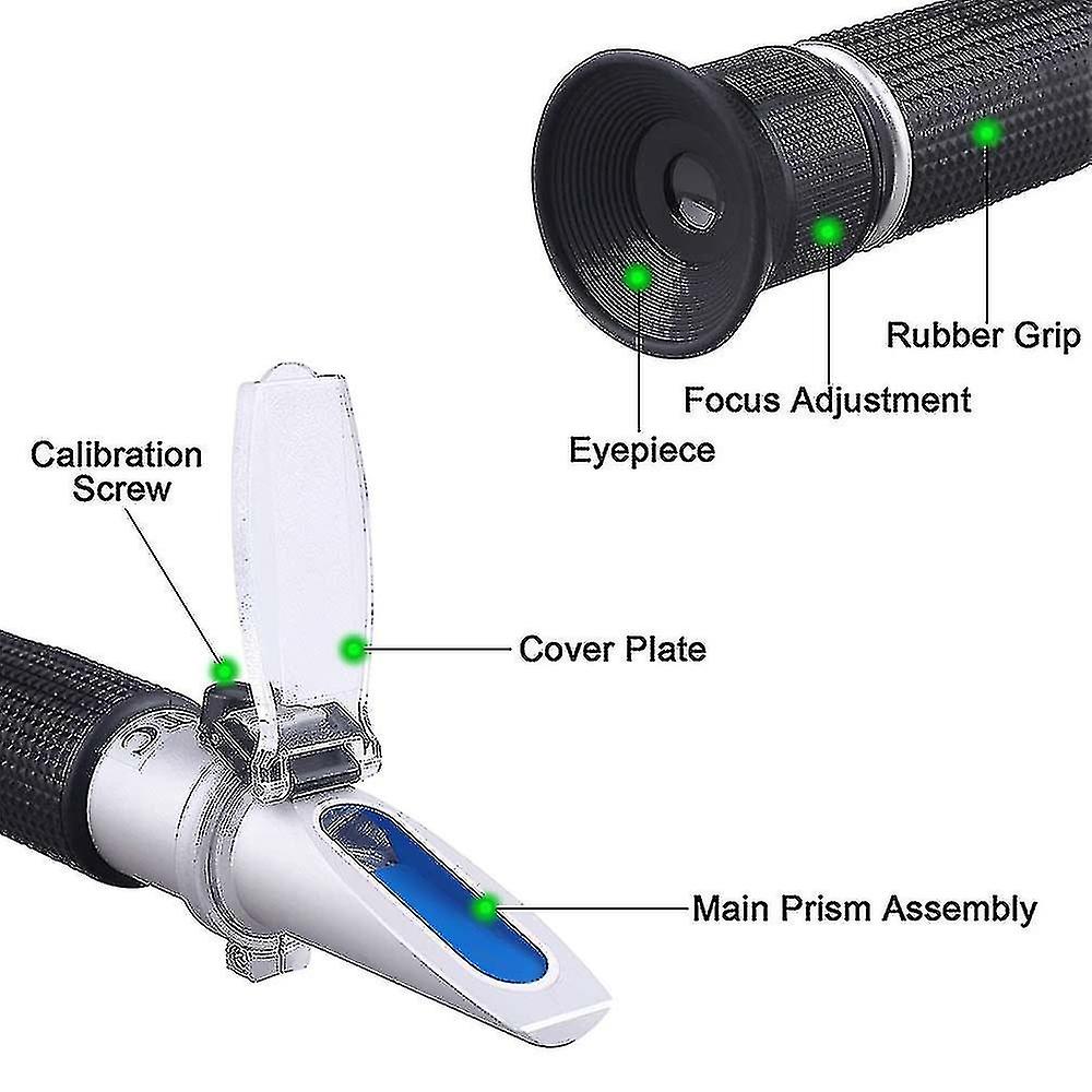 Alcohol Refractometer For Spirit Alcohol Volume Percent Measurement