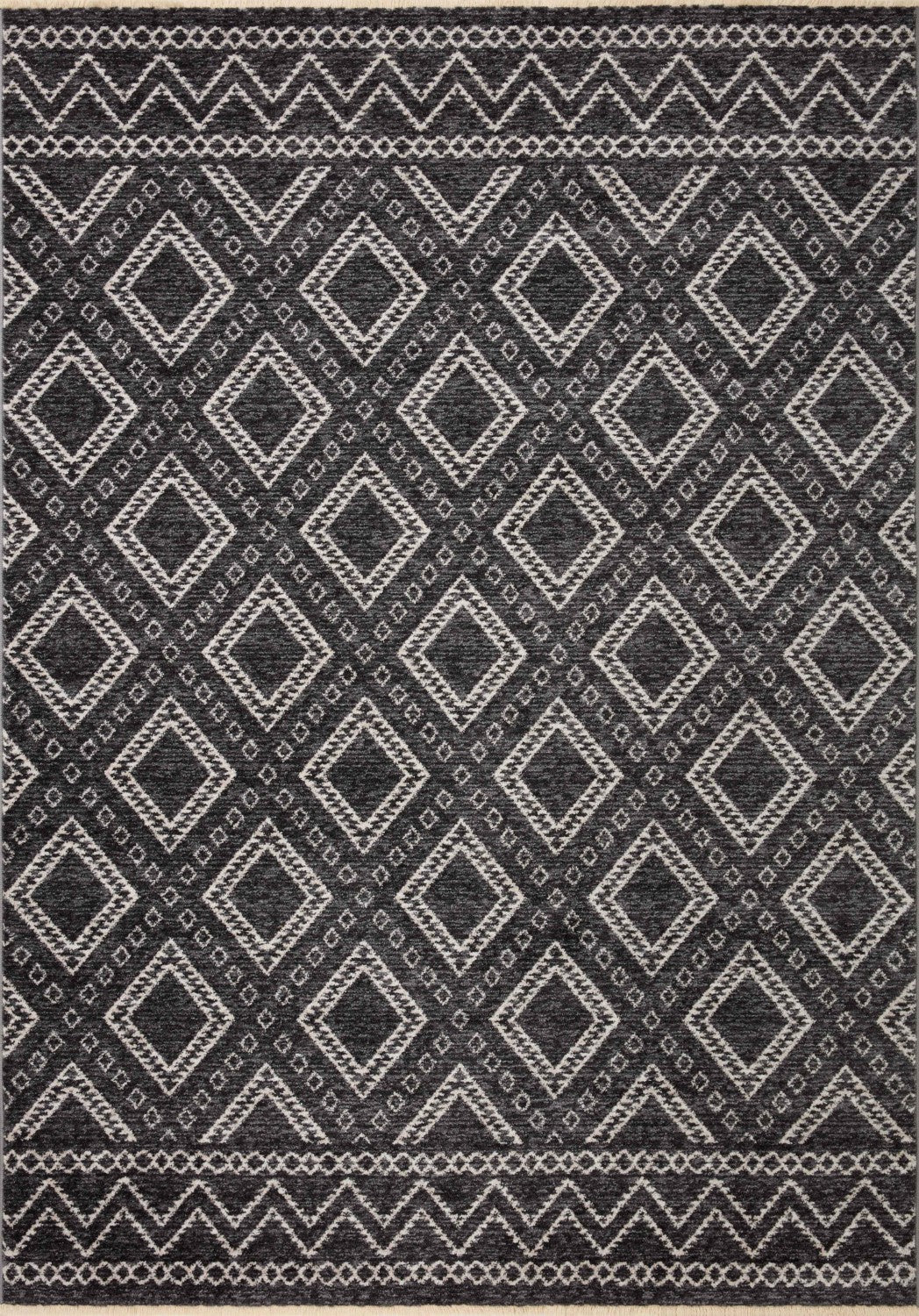 Vance Charcoal / Dove Rug