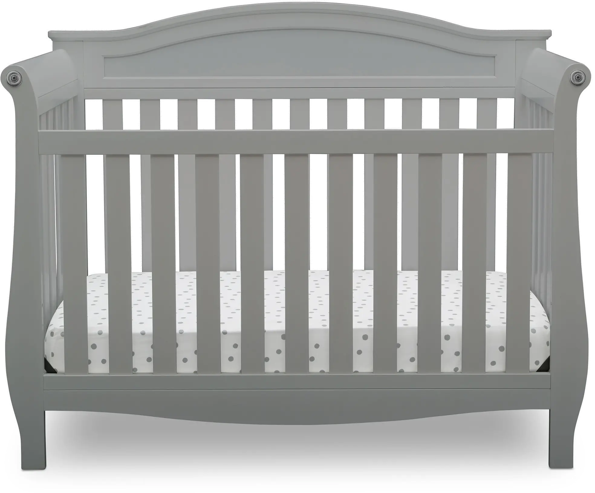 Lancaster Gray 4-in-1 Convertible Crib