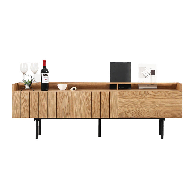 ZANE Entertainment TV Unit 160cm - Natural Oak