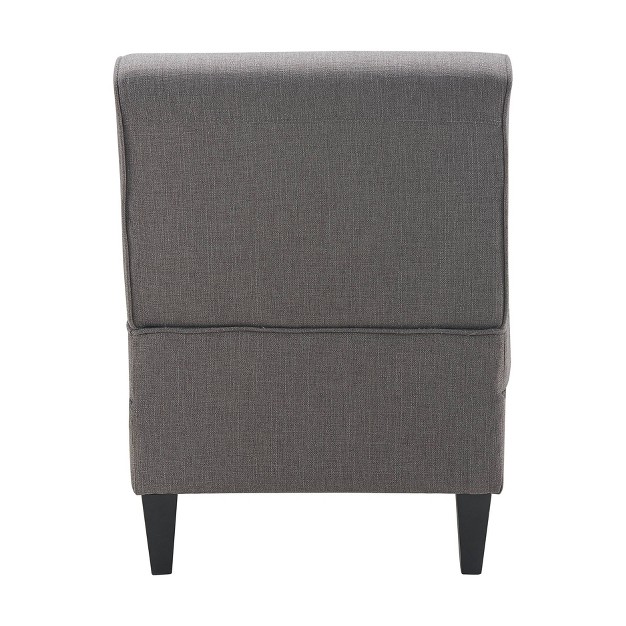 Copenhagen Tufted Slipper Chair Serta