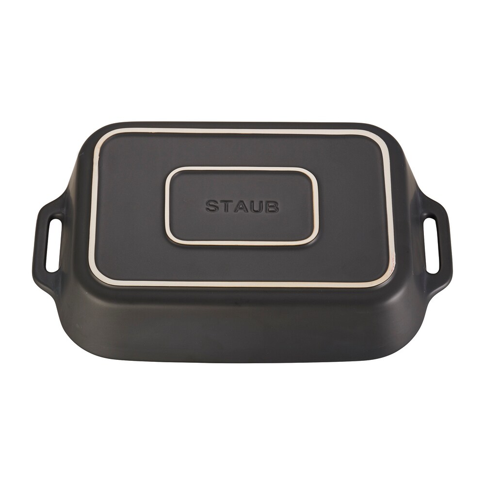 STAUB Ceramic 13 inch x 9 inch Rectangular Baking Dish