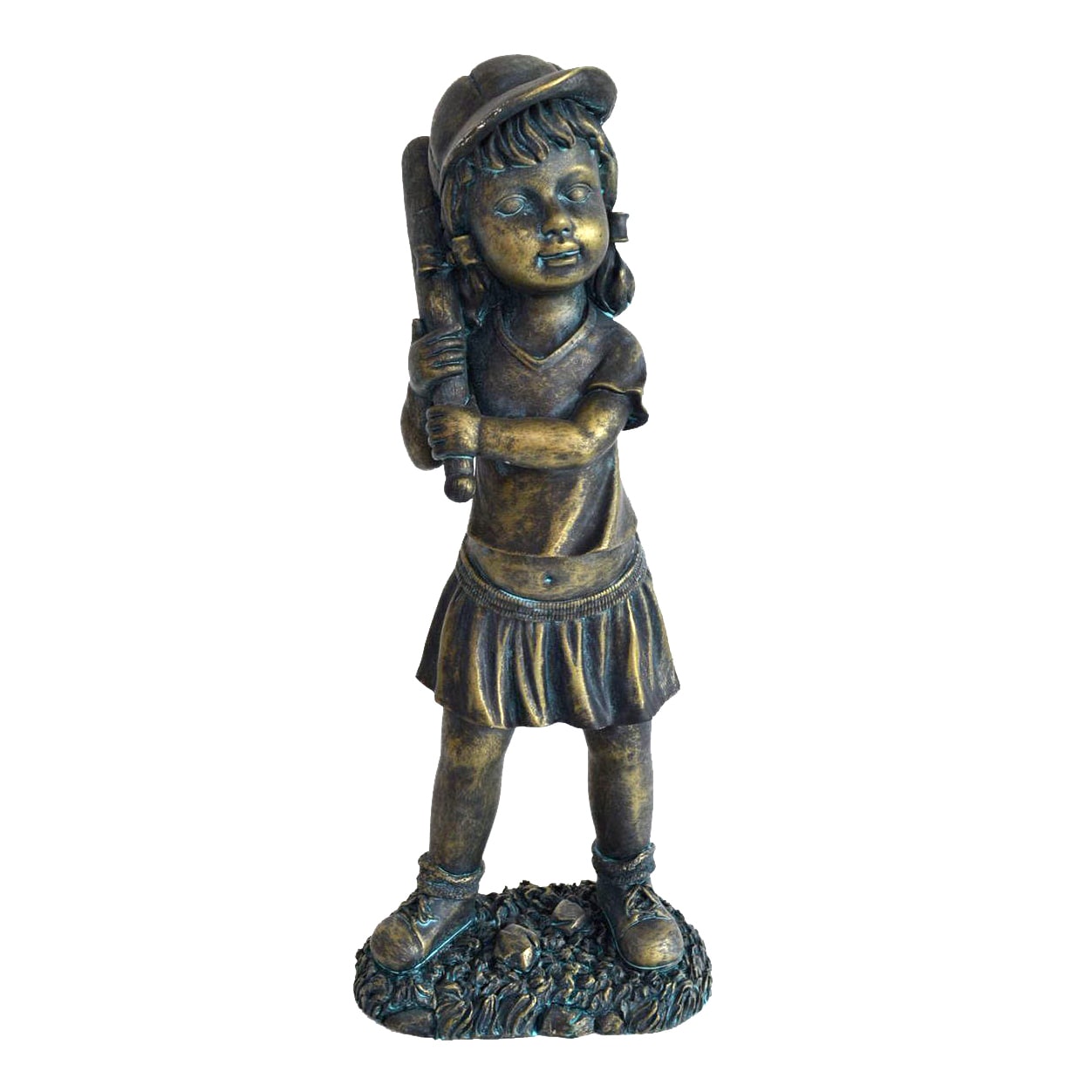 Jeco Standing Girl Garden Statue